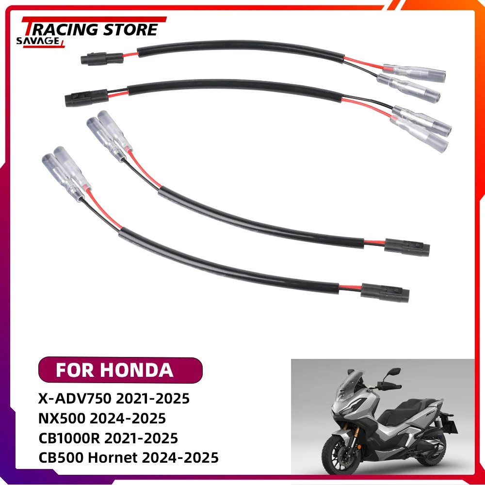 Адаптеры указателей поворота для Honda ADV350 CB125R NX500 XADV750 для Forza 750 NSS750 CB650R CB1000R CB500 CB1000 Hornet Cable Адаптеры указателей поворота для Honda ADV350 CB125R NX500 XADV750 для Forza 750 NSS750 CB650R CB1000R CB500 CB1000 Hornet Cable