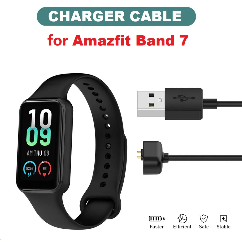 10 шт., зарядный кабель для смарт-часов Amazfit Band 7