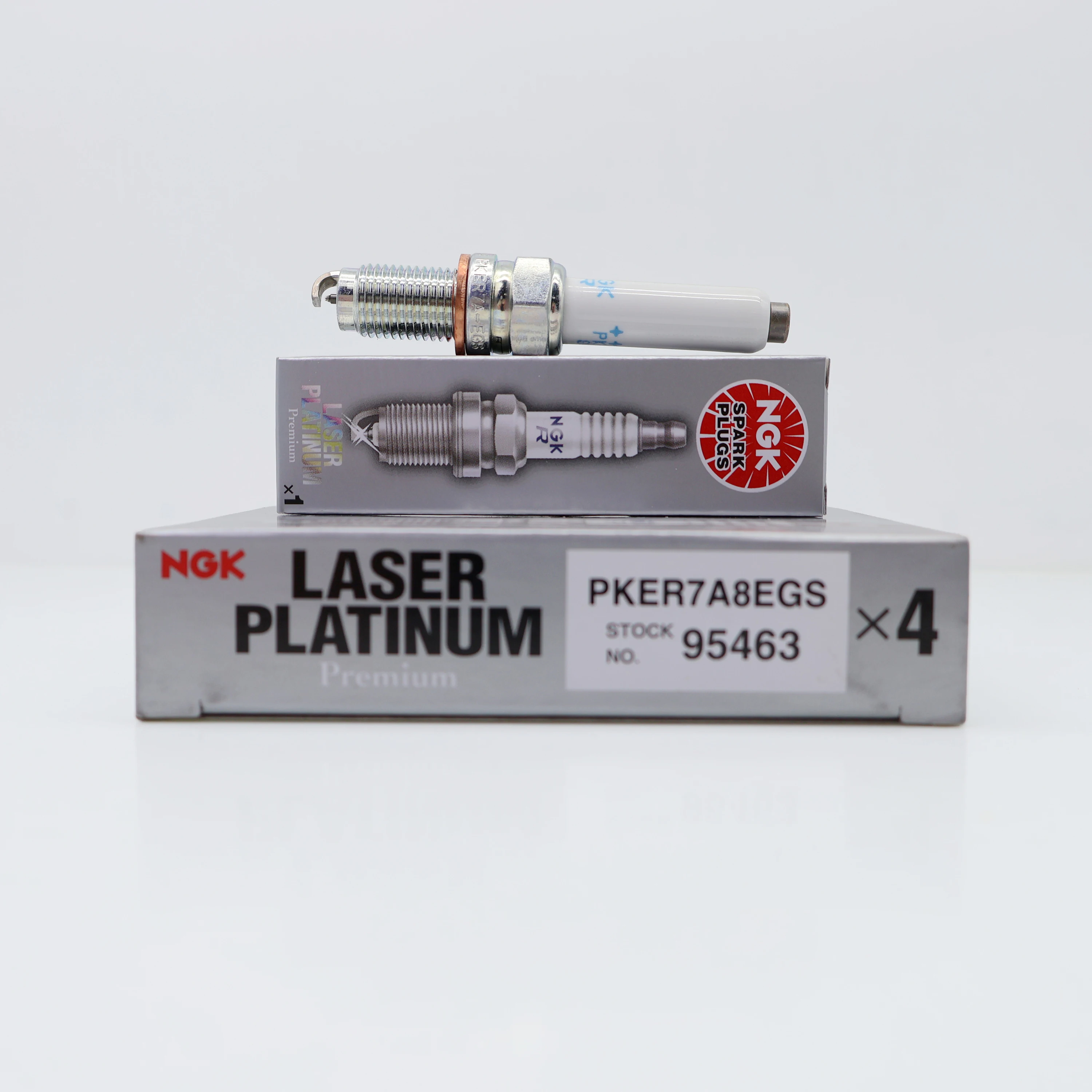 NGK Laser Platinum Spark Plug PKER7A8EGS 95463 Original Genuine Product for AUDI,BENTLEY,LAMBORGHINI,SEAT,SKODA,VW OEM:04E905602