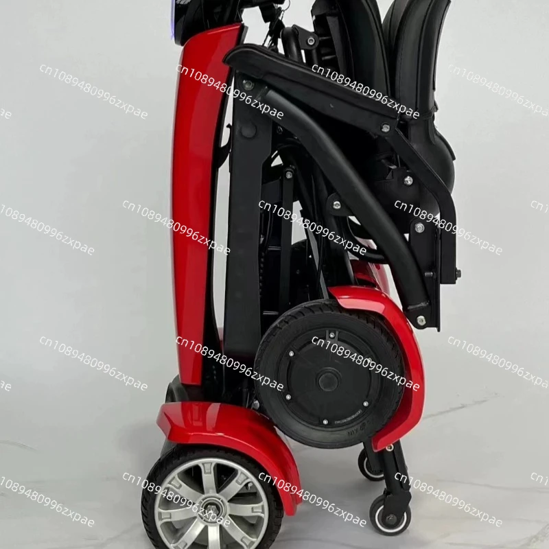 

Электрический скутер для пожилых и людей с ограниченными возможностями, 15 миль/ч, 36В, 4 колеса, автоматическое складывание, городской велосипед