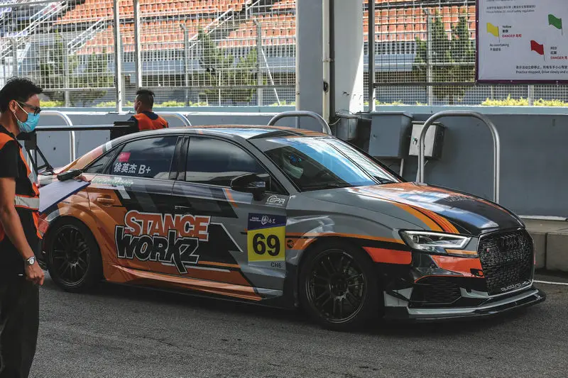 لسيارة Audi RS3 S3 8V إضافية للحاجز الأمامي - تصميم Stanceworkz Spec-LM - مناسب تمامًا لموديلات 8V #6