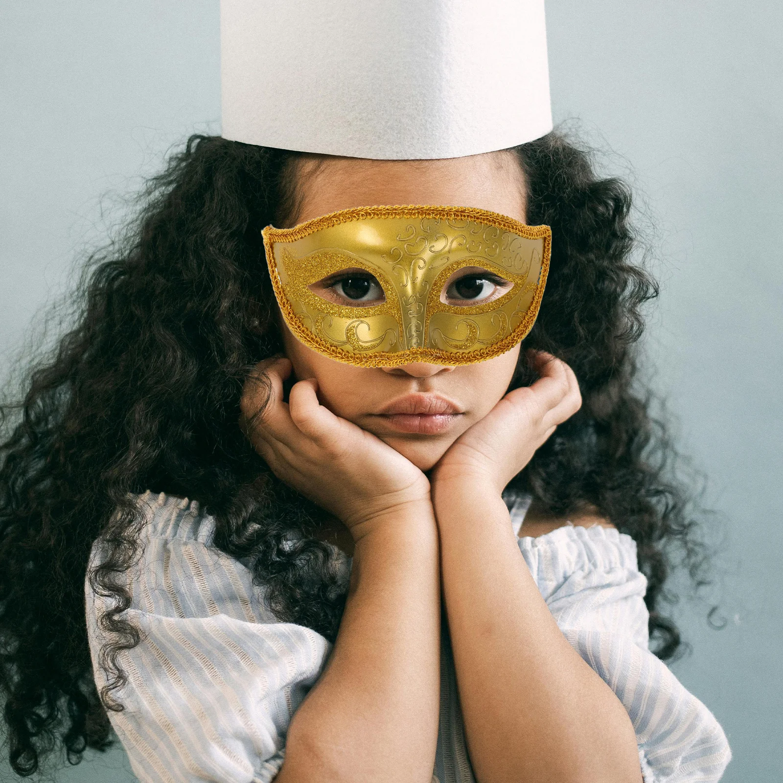 

2pcs Halloween Half For Men Women Plastic Masquerade Party Costume For Masquerade Carnival Venetian Halloween Mask Adult Funny