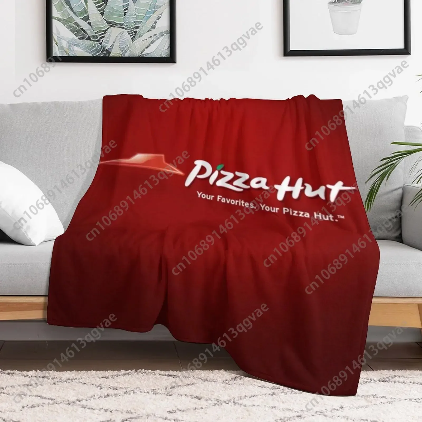 Pizza Deliciously Flannel Blankets Are Soft Comfortable and Warm Perfect for Winter Naps Homes Offices Travel Camping and More