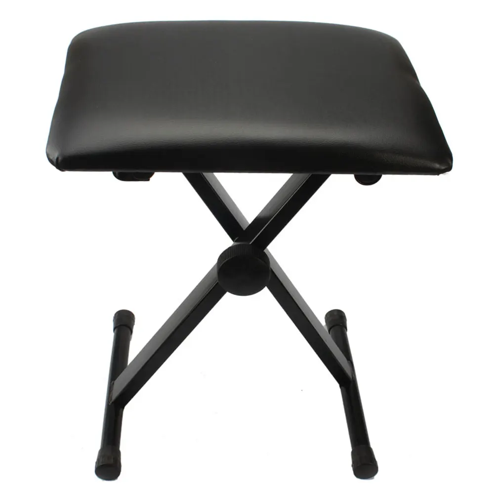 

【Replace 53441860】 Adjustable Folding Piano Bench Stool Seat Black