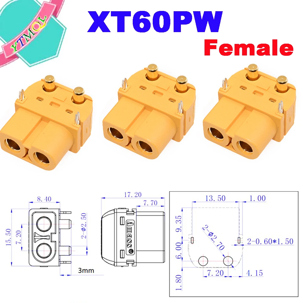 10-100 Stuks XT60PW Man Vrouw Bullet Connector Plug De Upgrade Voor Rc Fpv Lipo Batterij Rc Quadcopter