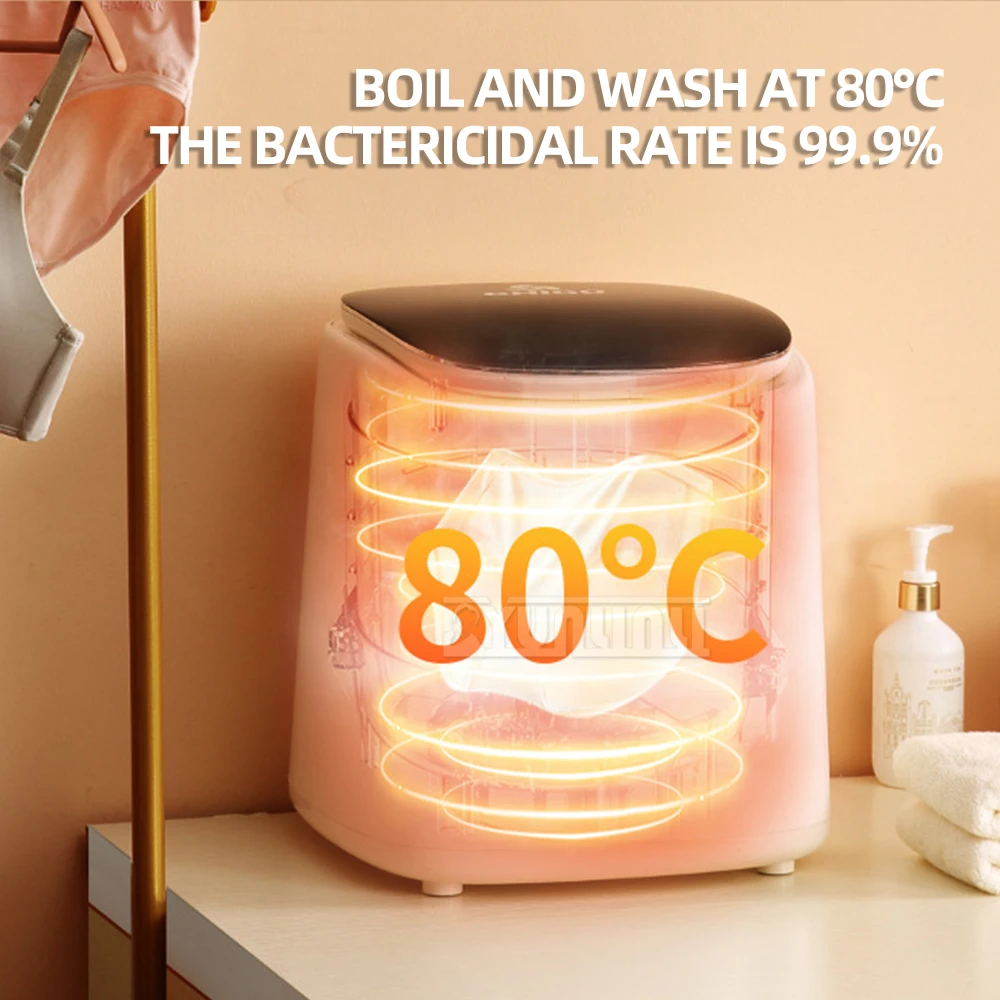 가정용 의류 세탁 건조기, 미니 속옷 양말 세탁기, 세카도라 수자카 도 프라니아