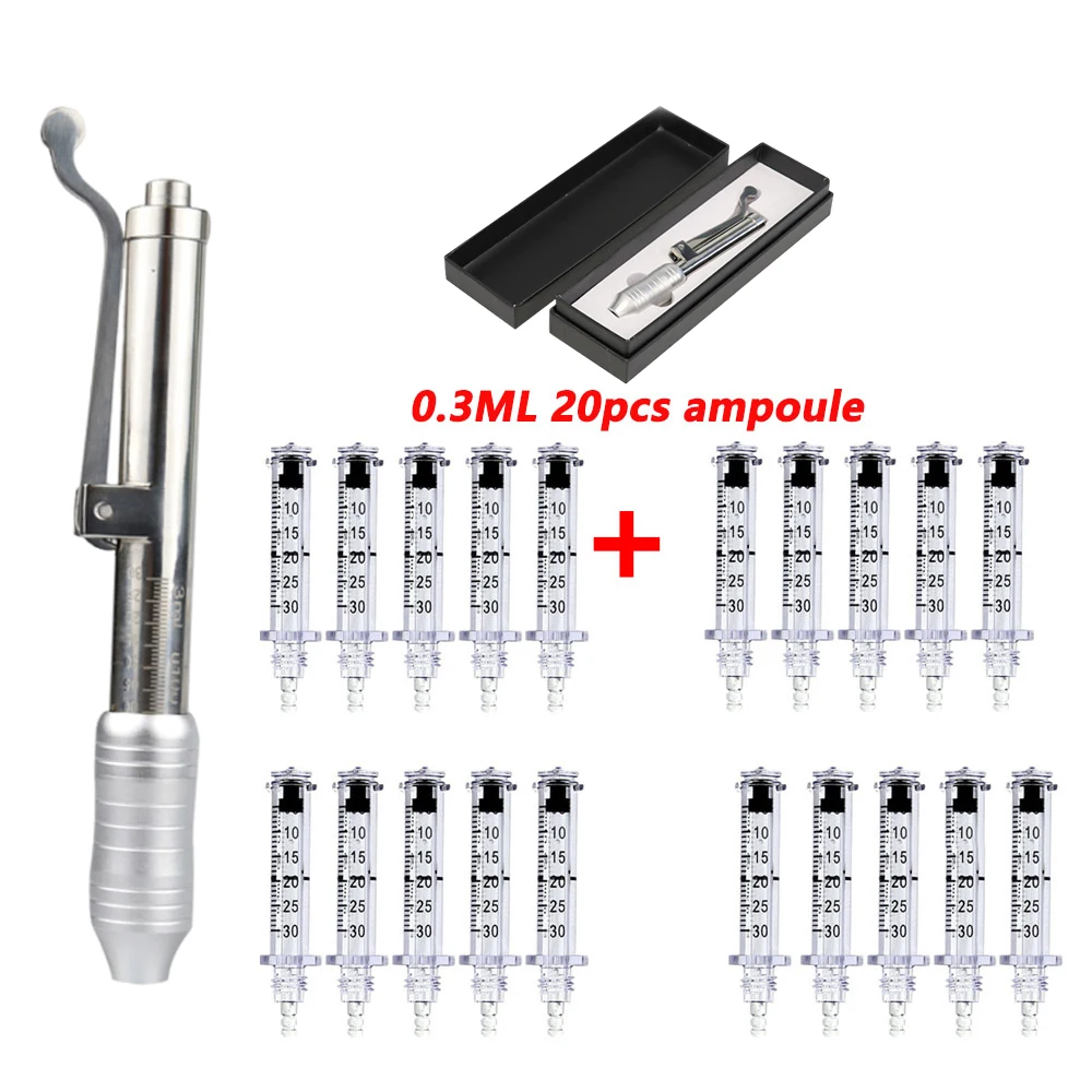 

0,3 мл ручка с регулируемым давлением, ручка с гиалуроновой кислотой, уменьшение пятен, морщин, утолщение губ, шприц с гиалуроновой кислотой, распылитель