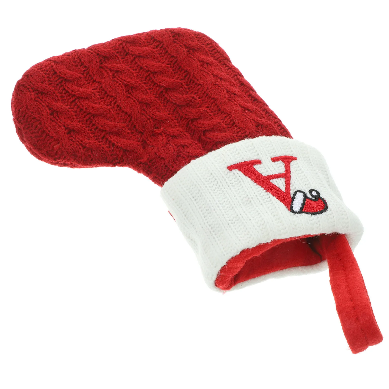 

Christmas Stocking Decoration Ornaments Pouch Handmade Decorative Holiday Tree Man
