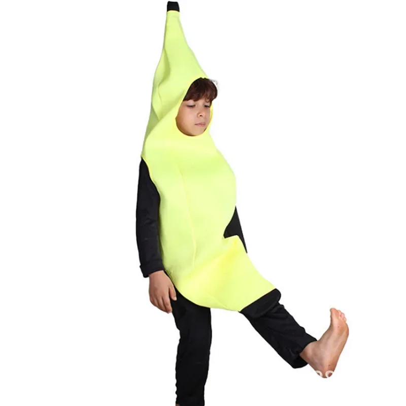 2022neues Obst Cosplay für Kinder Jungen Mädchen Halloween Kostüme Purim Karneval Tomate Zitrone Erdbeer Banane Wassermelone Apfel