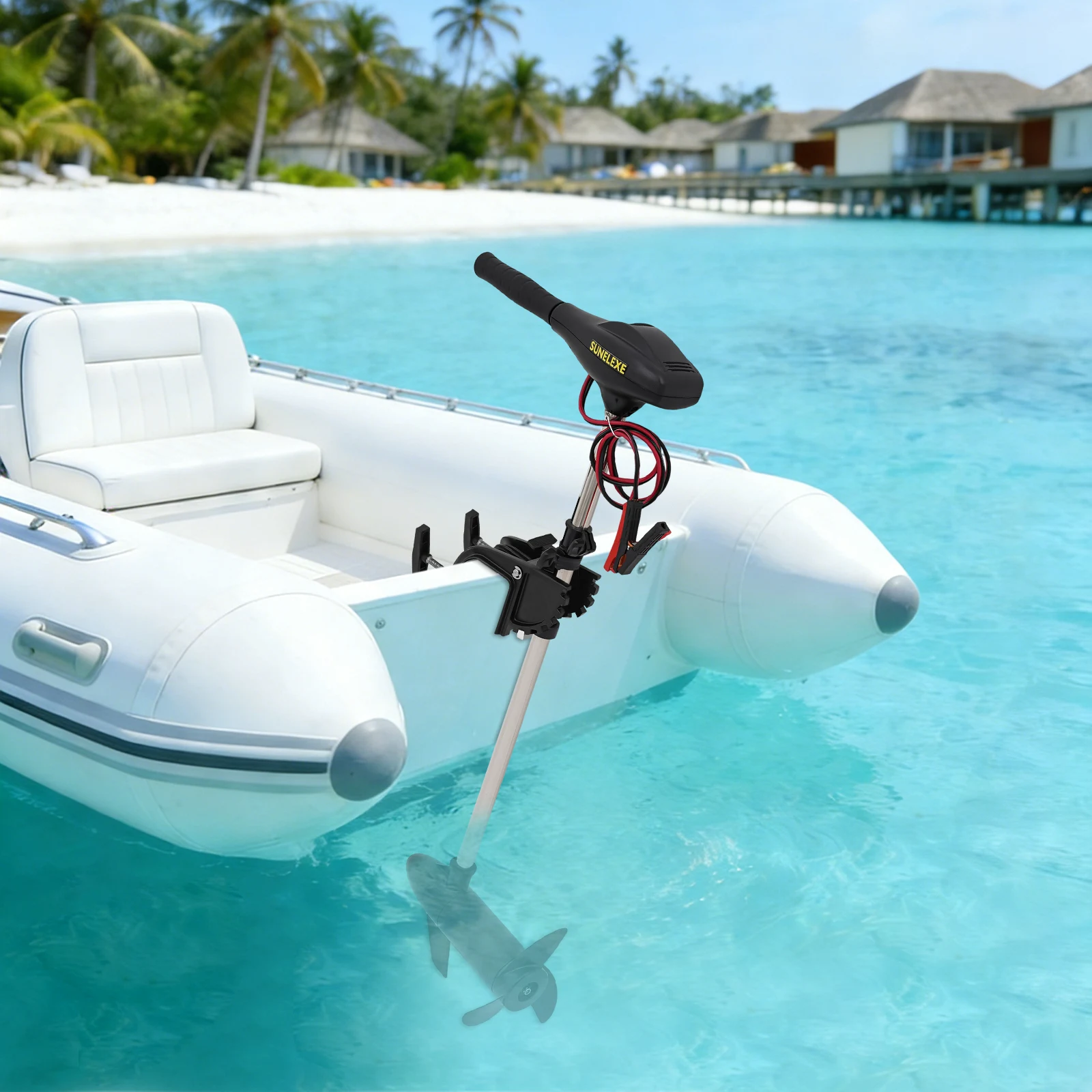 Elektryczny silnik do łodzi, 1 – Fishing Boat Trolling Motor recenzja i cena