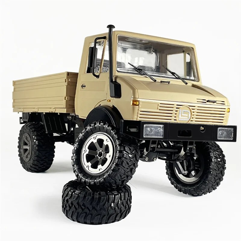 

A13Q-4Pcs LD-P06 Tire Tyre Wheel For LDRC LD-P06 LD P06 Unimog 1/12 RC Truck Car Accessories 72Mm
