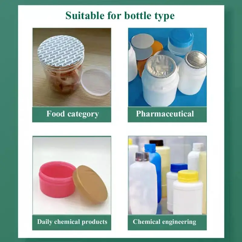 

Glass Plastic Bottle Aluminium Foil Sealing Machine Continuous Induction Sealing Machine Medical Cap Sealer Packing Machine