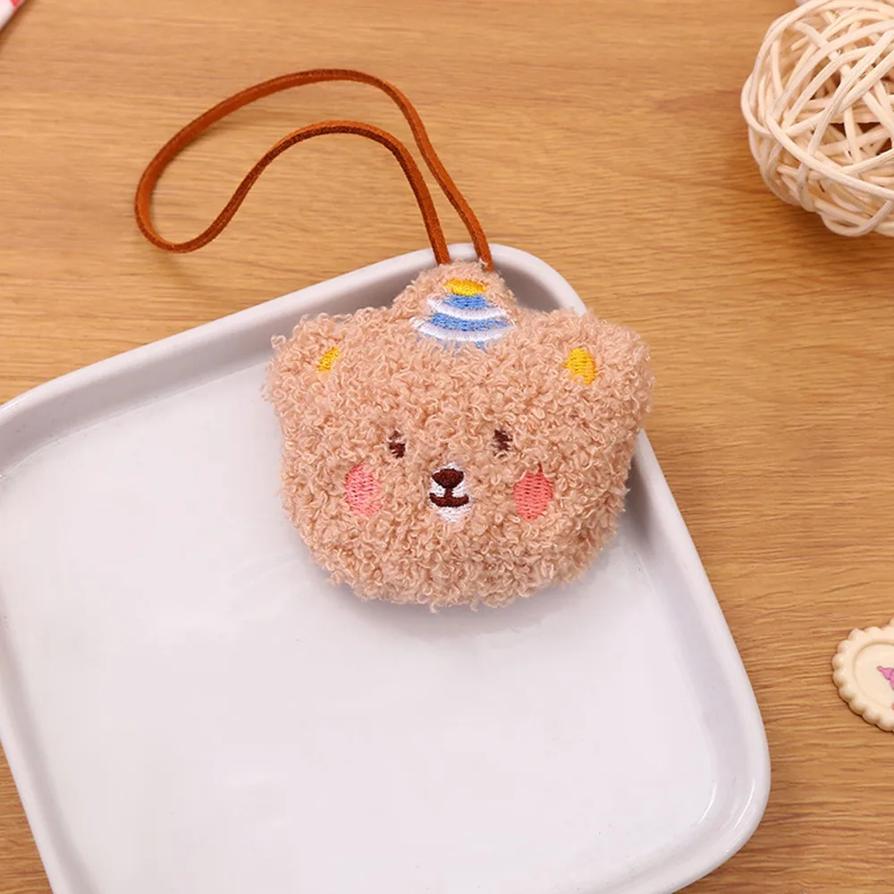 الإبداعية الدب الدمى قلادة الكرتون مع اسم ملصق حقيبة قلادة حقيبة الظهر مفتاح سلسلة حقيبة الديكور #1