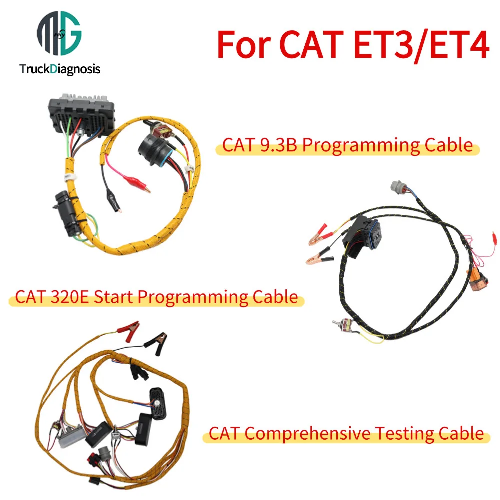 

Комплексный тестовый кабель CAT для CAT ET3/ET4 CAT 9,3B/320E Кабель для запуска программирования двигателя Caterpillar Экскаватор