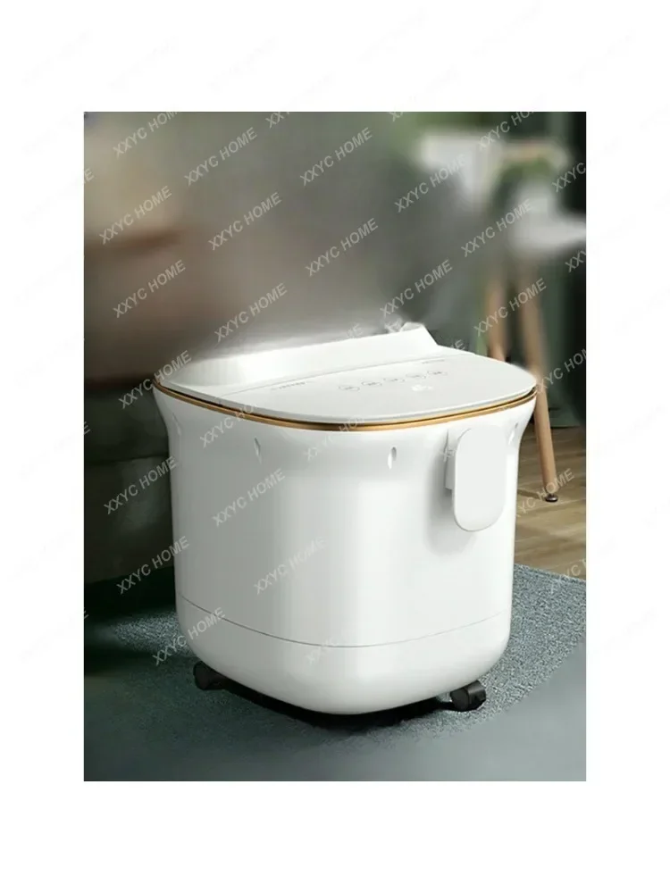 Automatic Heating Constant Temperature Massage Dehumidifying Qi Detoxification Weight Loss Health Winter Foot Bath Deep Barrel