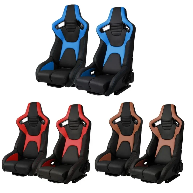 High Quality PVC Leather Adjustable Sports Cushion Unit For Gaming Simulator With Slider Interior Components