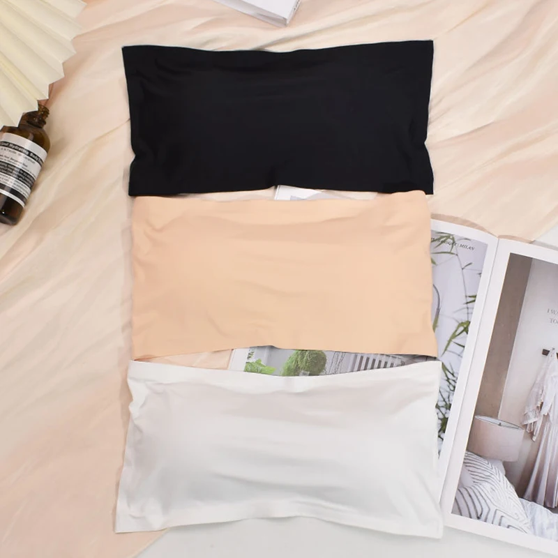 المرأة حمالة عدم الانزلاق صديرية دائرية المضادة للتعرض تجمع جميل الظهر الصدرية الصيف سلس قاع الملابس الداخلية