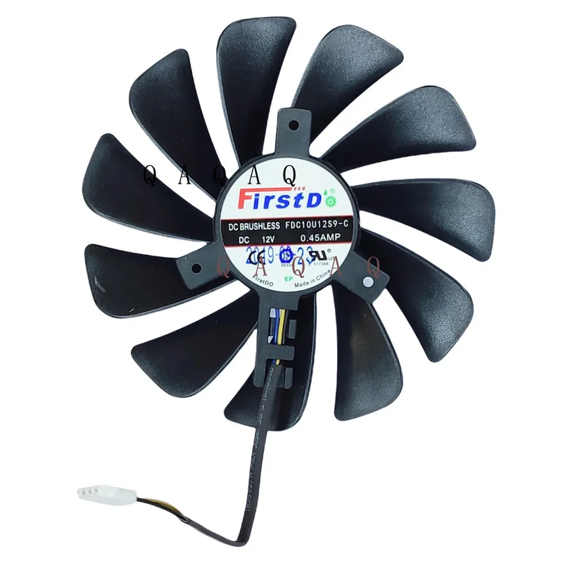 

QA Radiator - Fan A - GPU Cooling Fan for XFX for Radeon RX580 RX590 FD