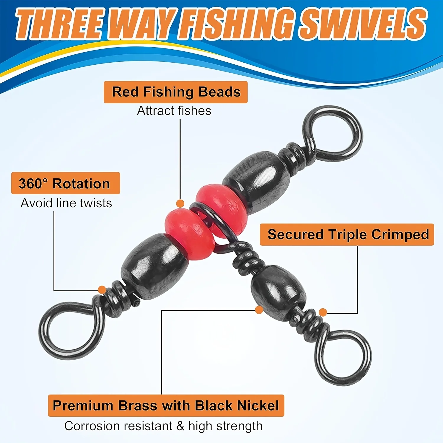 3 giros de três vias, barril g - Monofilament Line avaliação e preço