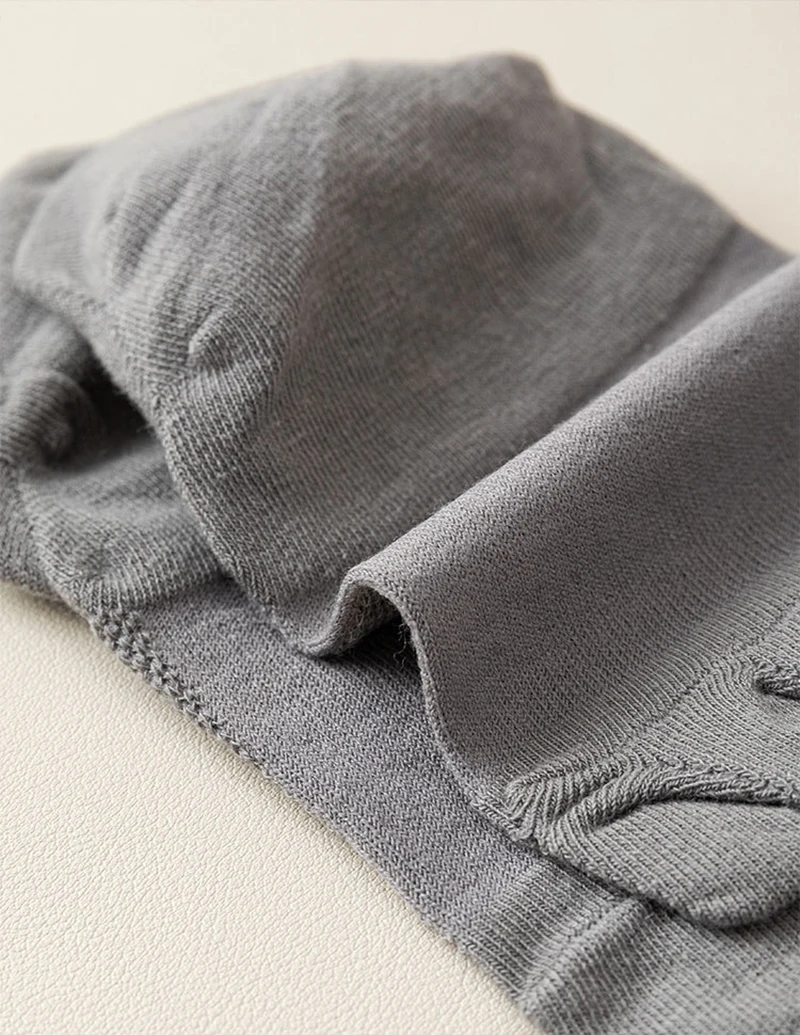6 Paar Herren-Socken mit fünf Fingern, dünnes Netzgewebe, atmungsaktiv, unsichtbare Socken, antibakteriell, desodorierend, rutschfest, niedrig geschnittene Socken für den Sommer – Detail 10