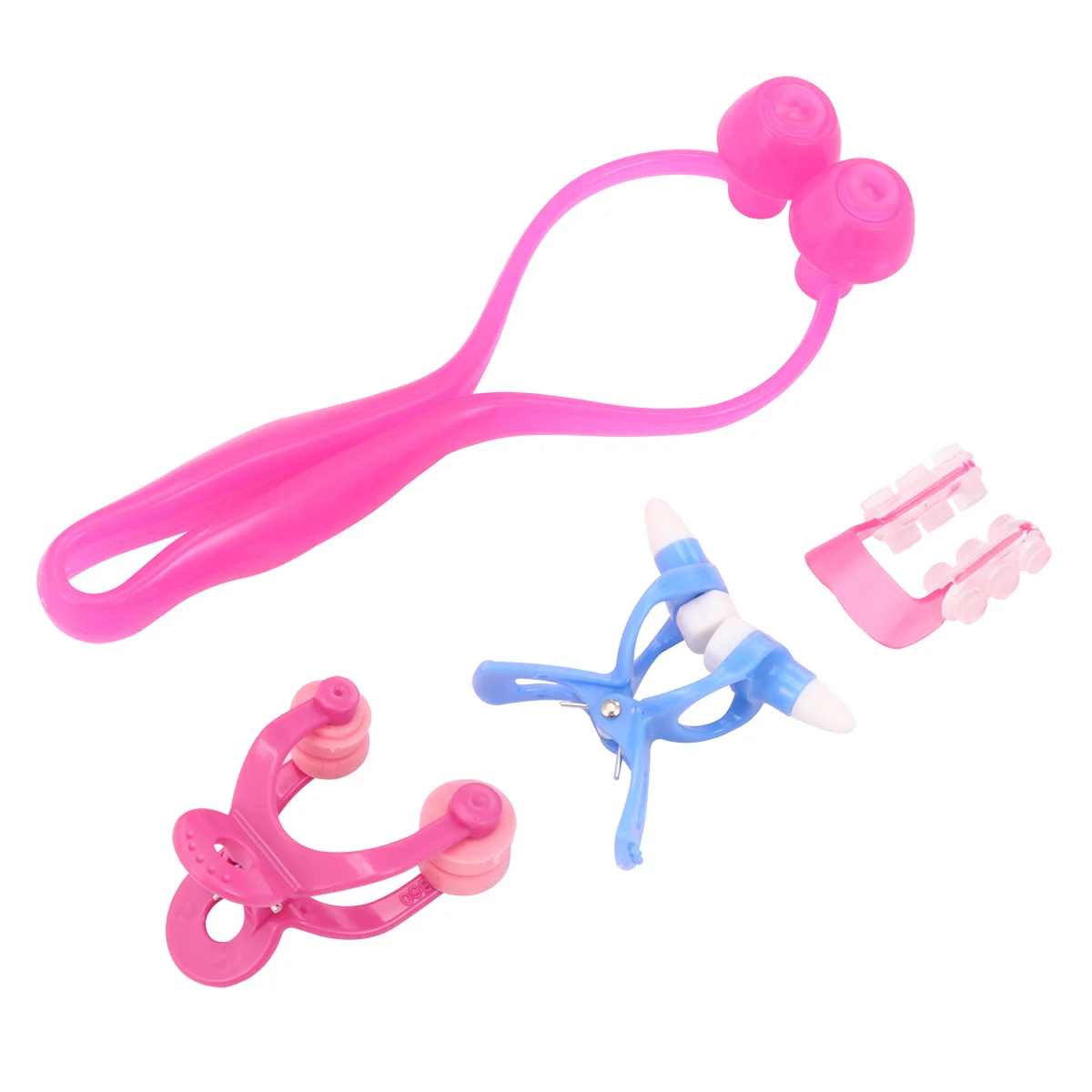 

1Set Nose Clips Nasal Splints Plastic Safe Durable Corrector Straighten Bridge Lift Flat Nose Lifter Rhinoplasty Beauty Tool
