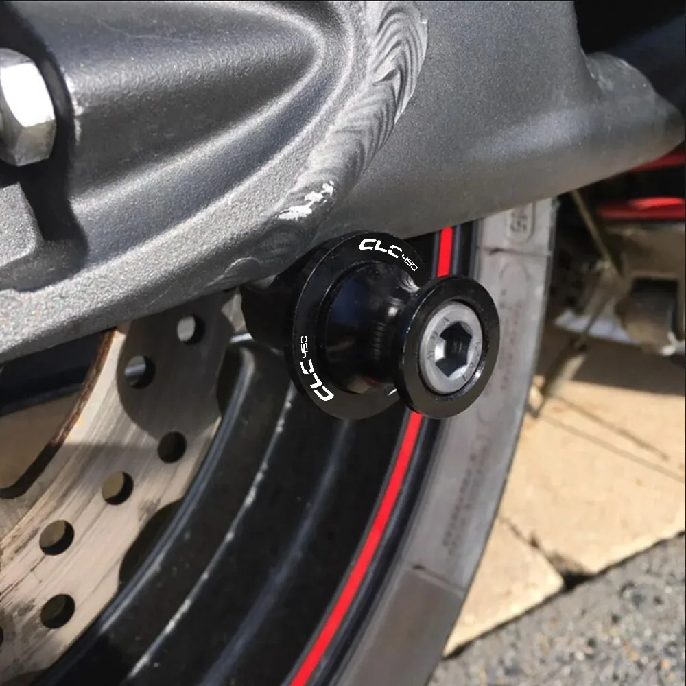 

Swingarm Spools FOR CFMOTO CF MOTO CLC 450 CLC CLC450 Bobber 2025 2024 2023 Motorcycle Accessories 10MM Stand Screws Sliders