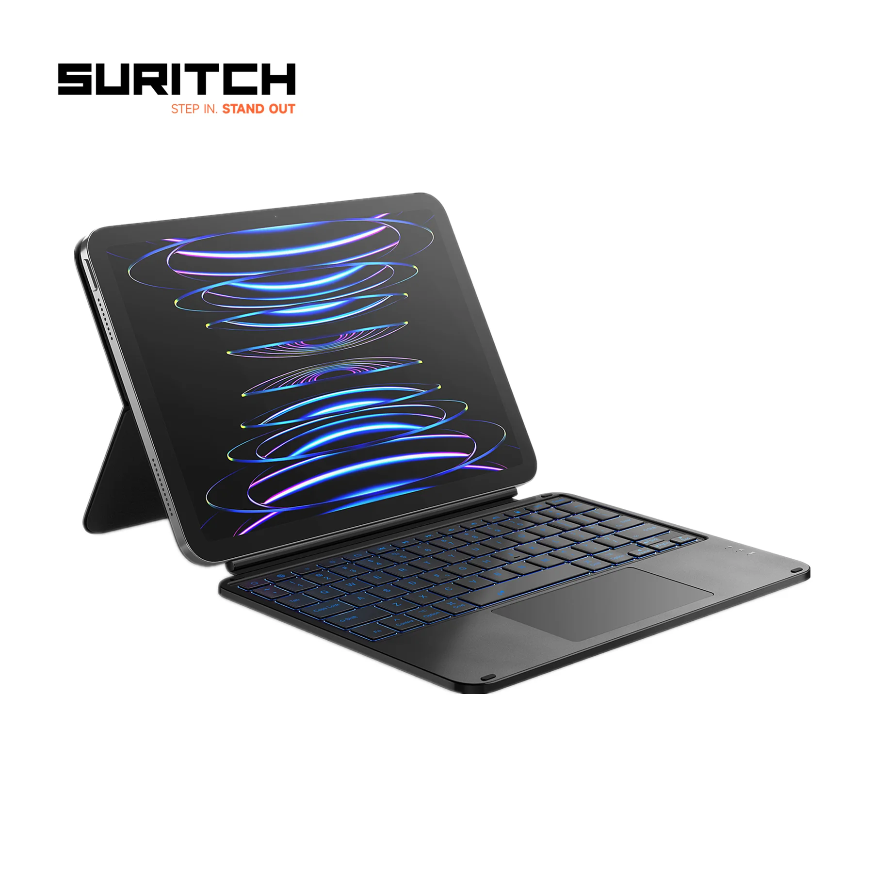 

Keyboard Case for iPad Air 5/4 10.9" iPad Pro 11" 4th/3rd/2nd/1st Gen Case with Keyboard Magnetic Detachable Two-Piece Keyboard