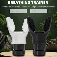 Breathing Exercise For Lungs Portable Breath Fitness Exerciser Device Endurance Workout Device With Adjustable Resistances