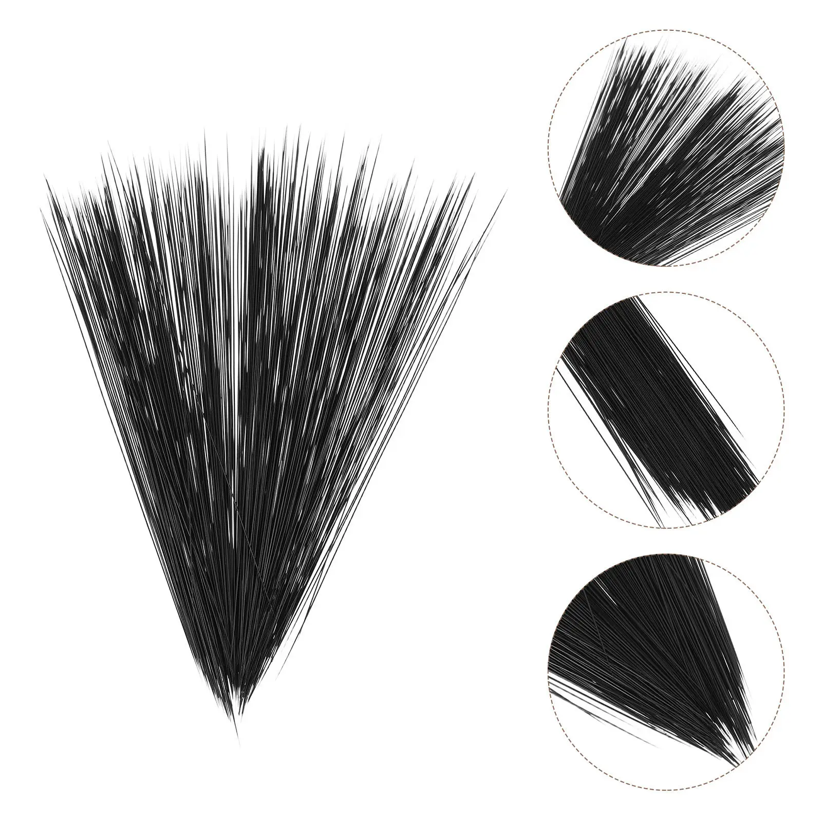 

250Pcs Cat Whiskers Accessories Realistic Simulated Animal Whiskers for Needle Felting Stuffed Animal Crafts DIY Supplies