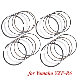 65.5mm 5EB-11603-10-00 4 Cylinder Engine Piston Rings Kit for Yamaha YZF-R6 1999-2002 FZ6N FZ-6 FZ6 FZS6YCB R6S YZFR6