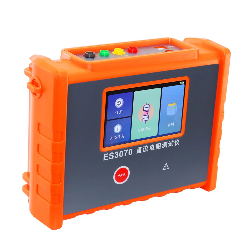 Multifunction ES3070  DC Resistance Tester Transformer Winding Resistance Test Machine with 5A 10A