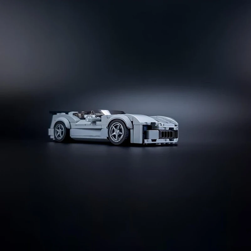 مدينة سيارة سرعة بطل نموذج MOC قوالب بناء سيارة رياضية Sideswipe وحدات التكنولوجيا هدية عطلة تجميع ألعاب أطفال البدلة