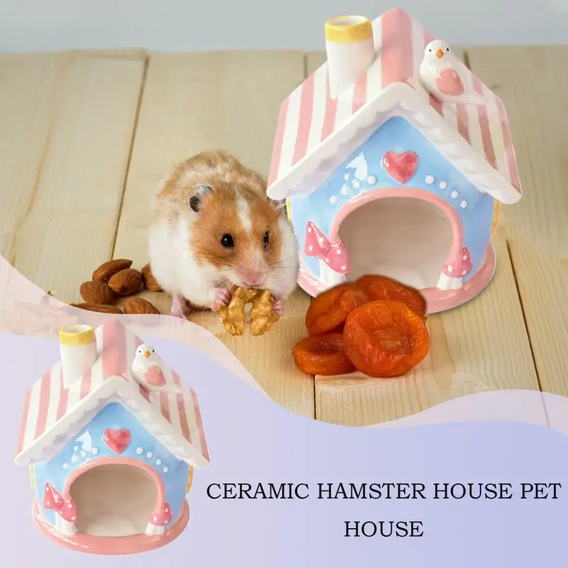 

Gerbil House Cool Bed Hamster Home Small Animal Hides Pet Cage Accessories Gerbil Houses And Hideouts For Indoor And Outdoor