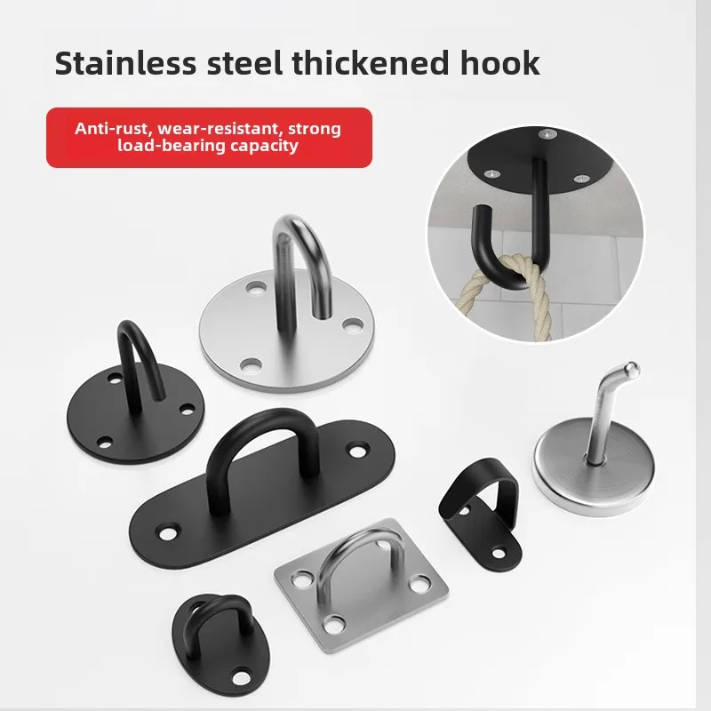 

Stainless Steel Hook, Ceiling Fan Hook, Wall Ceiling Light Decoration, Hanging Ring, Load-bearing Fixed Hook