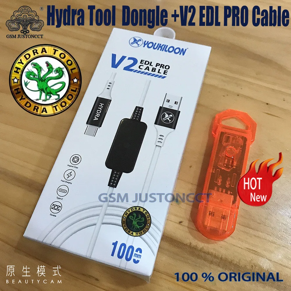 2023 NEW Original HYDRA DONGLE And Hydra V2 EDL Pro Type-C USB Cable For all HYDRA Tool Softwares