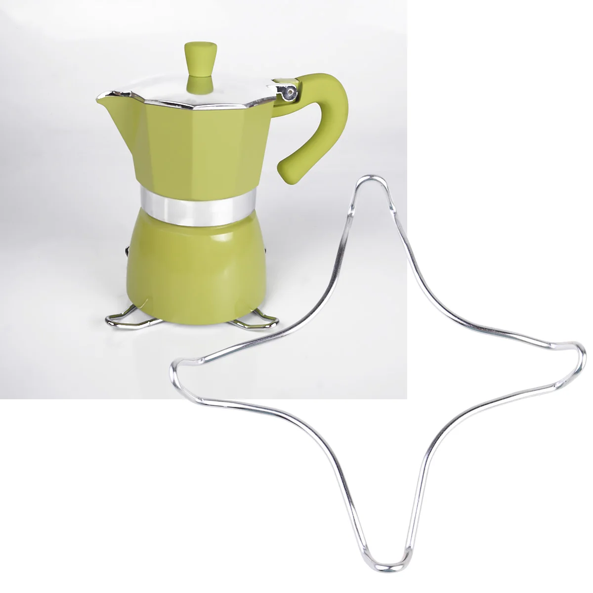 

Stainless Steel Gas Stove Stand Durable Heat Resistant Oil Proof Non Slip Pan Support Rack For Kitchen Household Use