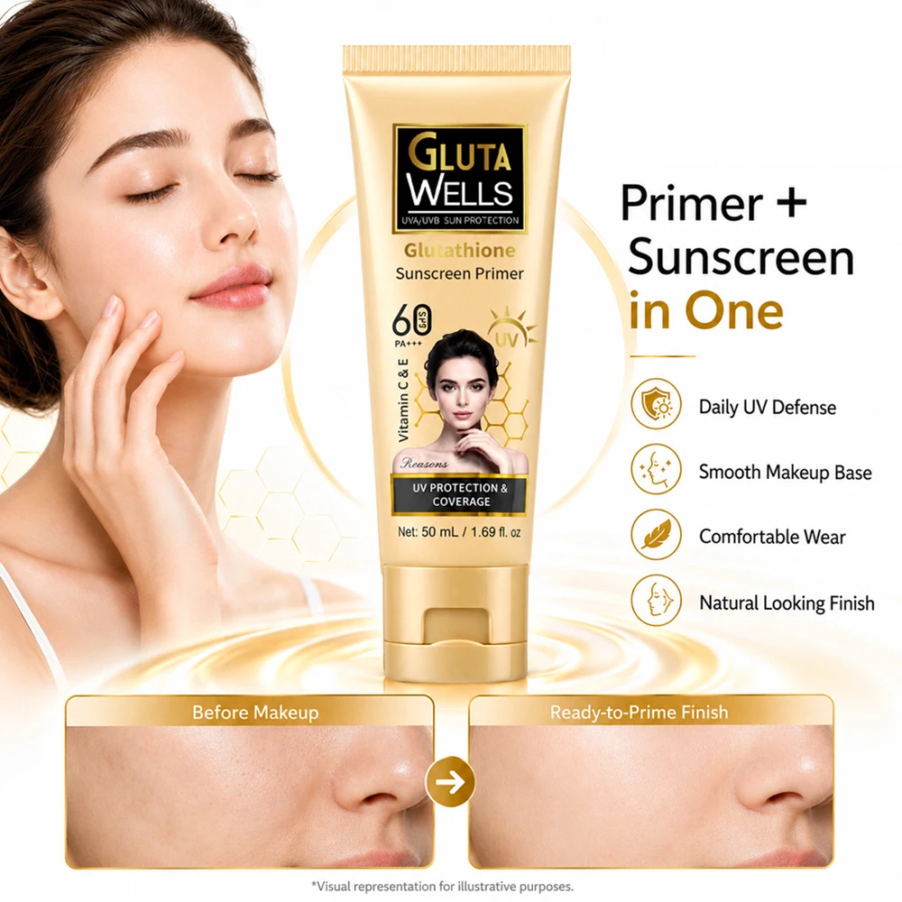 SPF50+ Sunscreen Lotion Brighten Solar Uv Radiation Sun Screen Protetor Body Cream Oil Control Moisturizing Face Sunscreen 50g