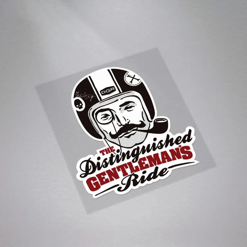 Car Stickers for Distingush Gentlemans Ride Modified Auto Body Window Decals Sponsor Modified Tape Motor Racing Graphics