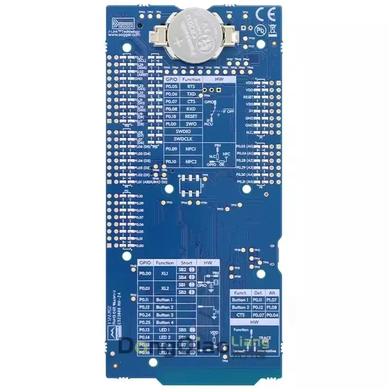 nRF52833-DK SoC Low Energy Bluetooth Mesh Network NFC Thread Zigbee development board