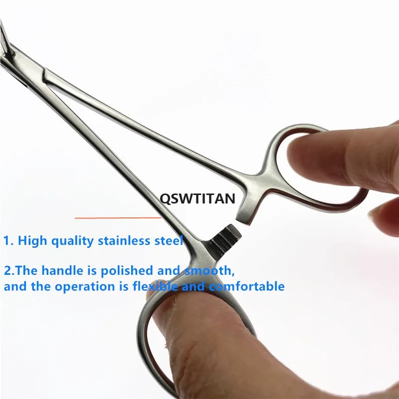 Cat Dog Animal Pet Sterilization Pliers Ligation Fixed Forceps Ovary Ligation Sterilization Pliers Veterinary Sterilization Tool