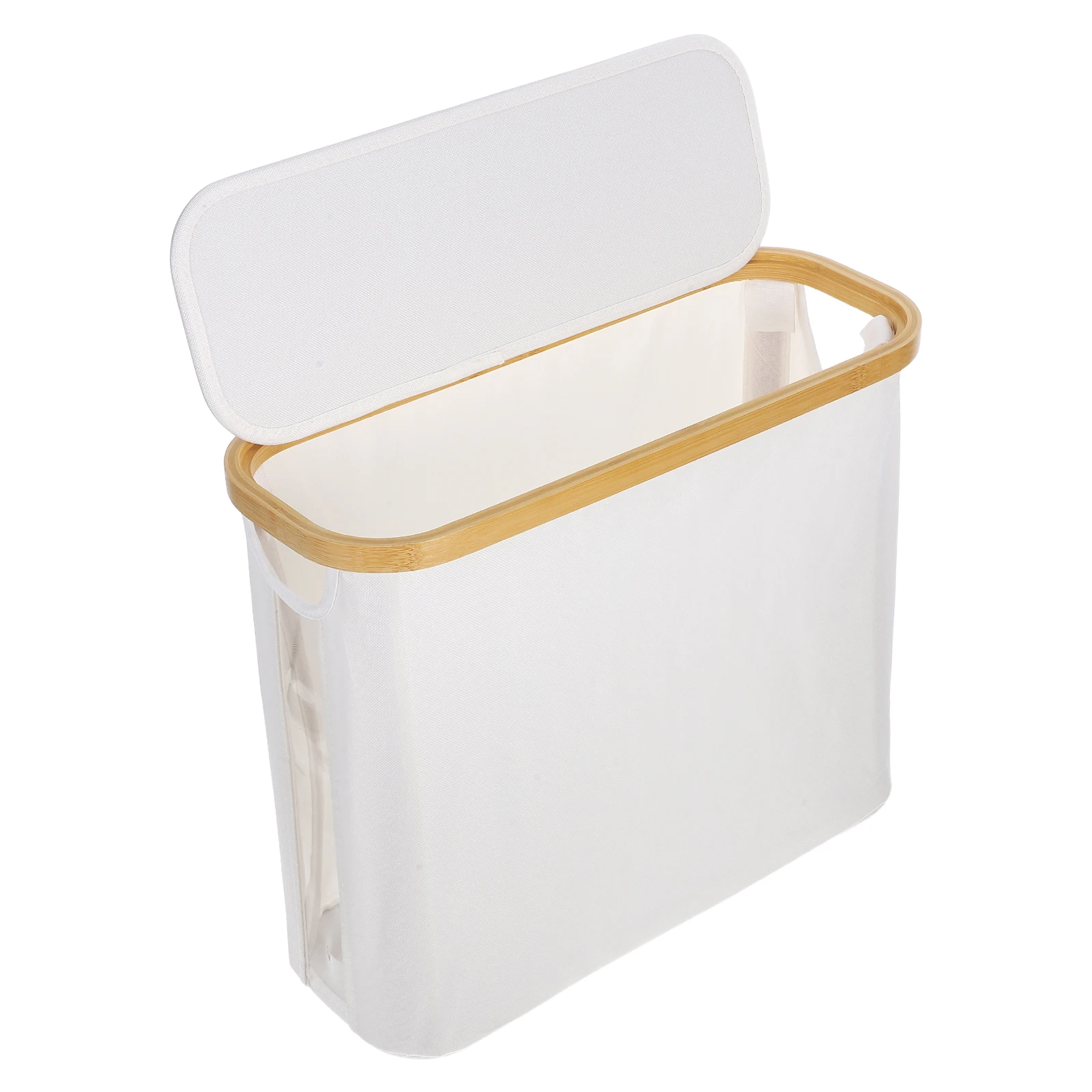 

Toilet Paper Storage Basket Tissue Holder Bathroom Organizer Foldable Lid Dry Beige Color Multi-functional Box