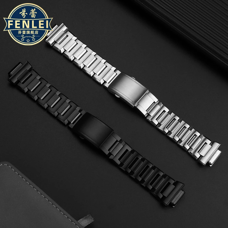 Dla Casio mały blokowy G-SHOCK paski do zegarków 3229 DW5600 GW-B5600 GW-M5610 bransoletka akcesoria do modyfikacji pasek ze zegarek ze stali nierdzewnej