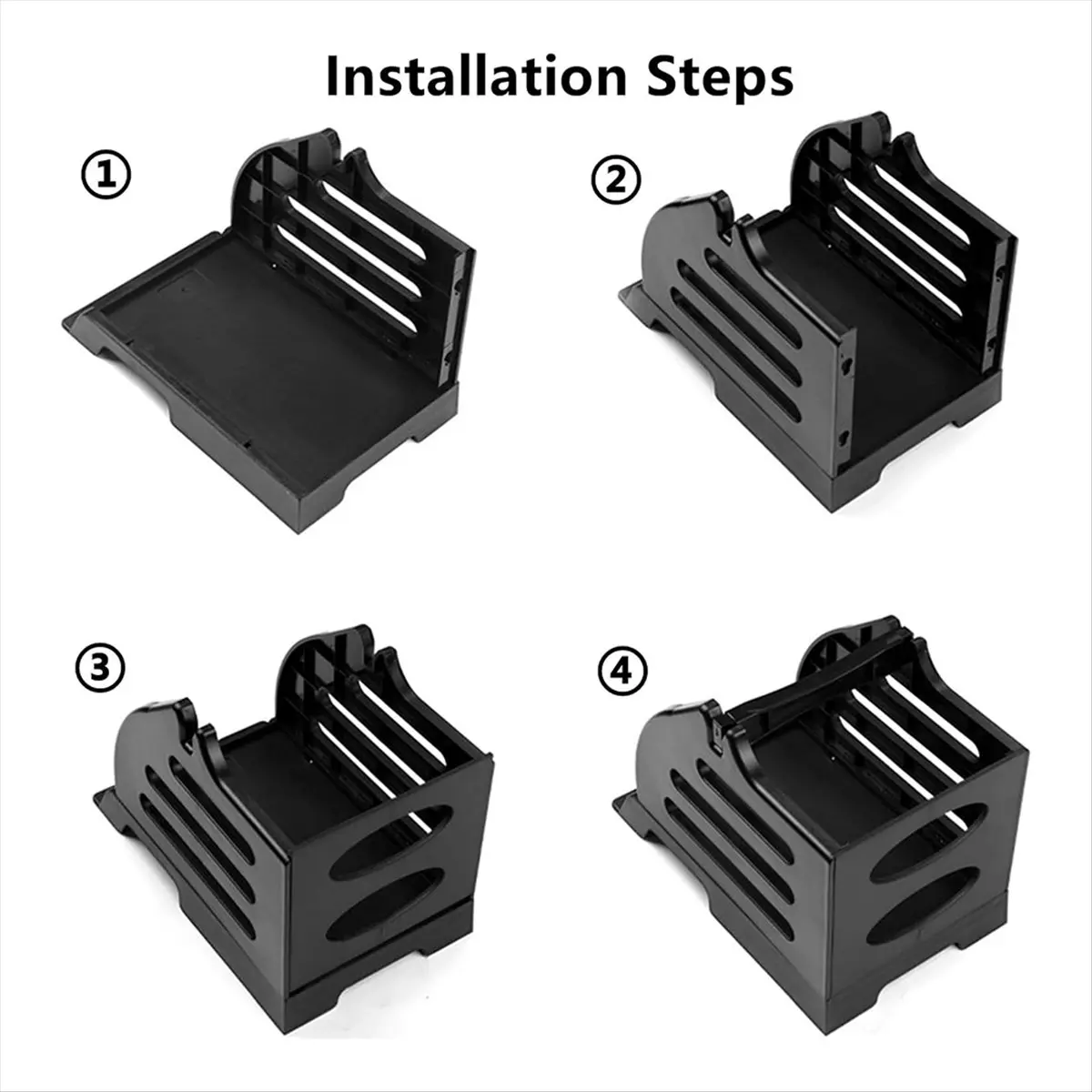 L70A 2 Pcs Label Roll Holder, Thermal Label Holder for Rolls and Fan-Fold Labels, Desktop Label Printer Accessory