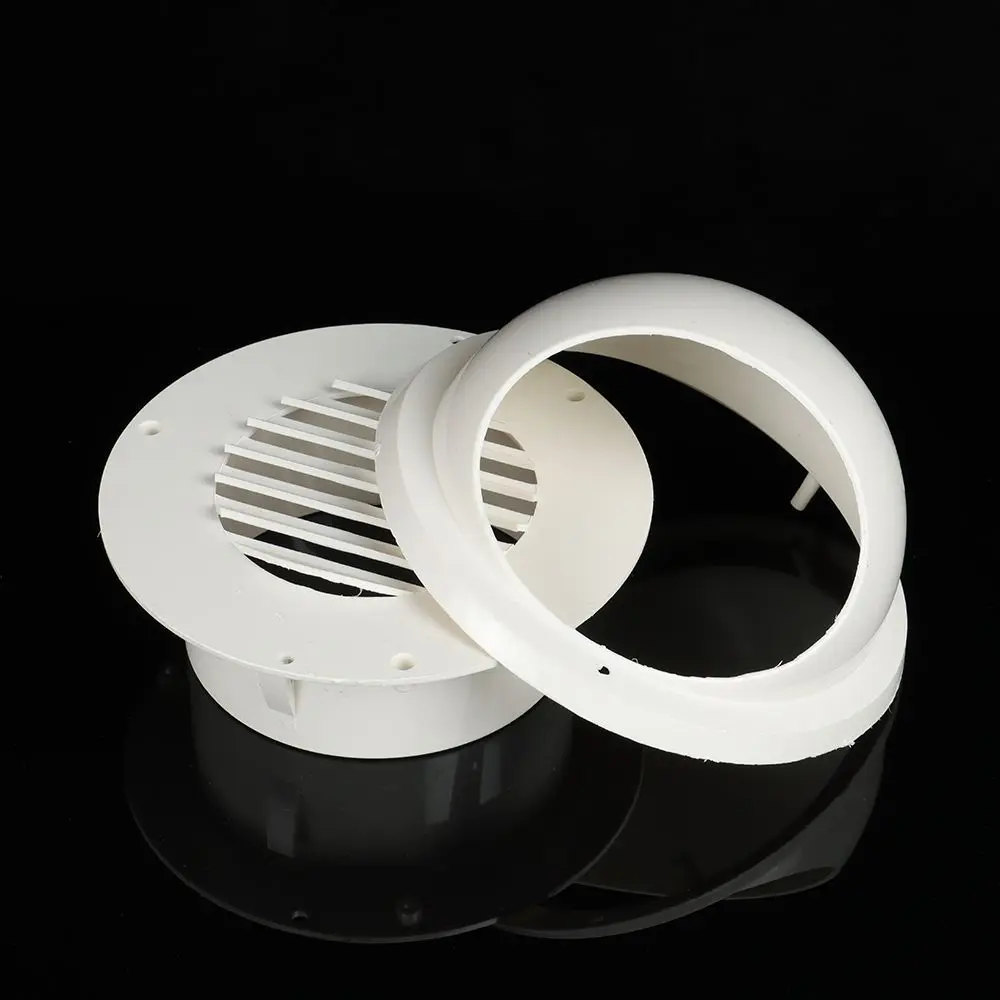 Round Anti-bird And Rat Prevent Pest Vent Outlet Cover Vents Waterproof Cap Ducting Ventilation Grilles Exterior Wall Air Vent