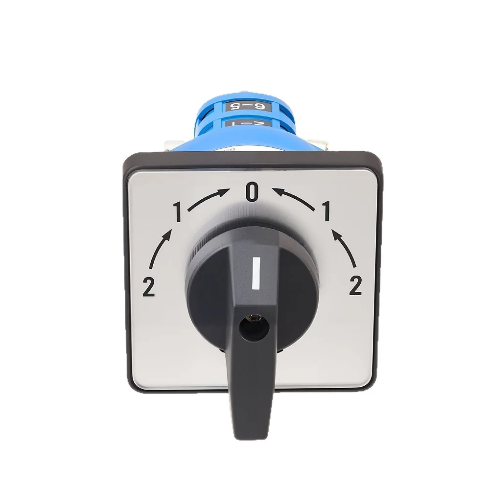 16A 5 Position Cam Rotary Changeover Switch SZW26, 2 Section Selector With Flame-Retardant Shell For Machinery
