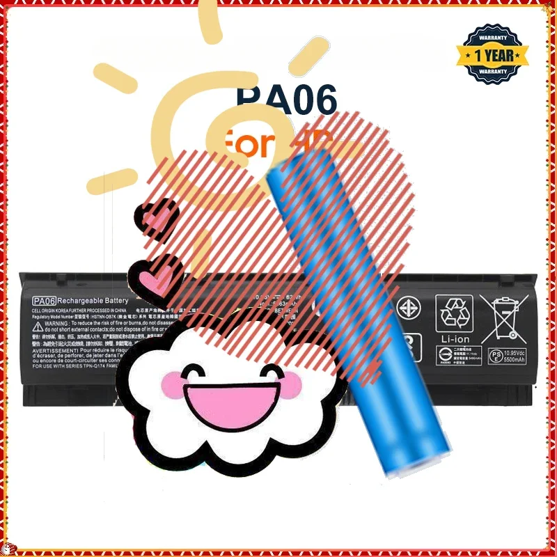 

Аккумулятор для ноутбука 5600 мАч PA06 для HP Omen 17-w000 17-w200 17-ab000 17t-ab200 HSTNN-DB7K 849571-221 849571-241 849911-850, детали