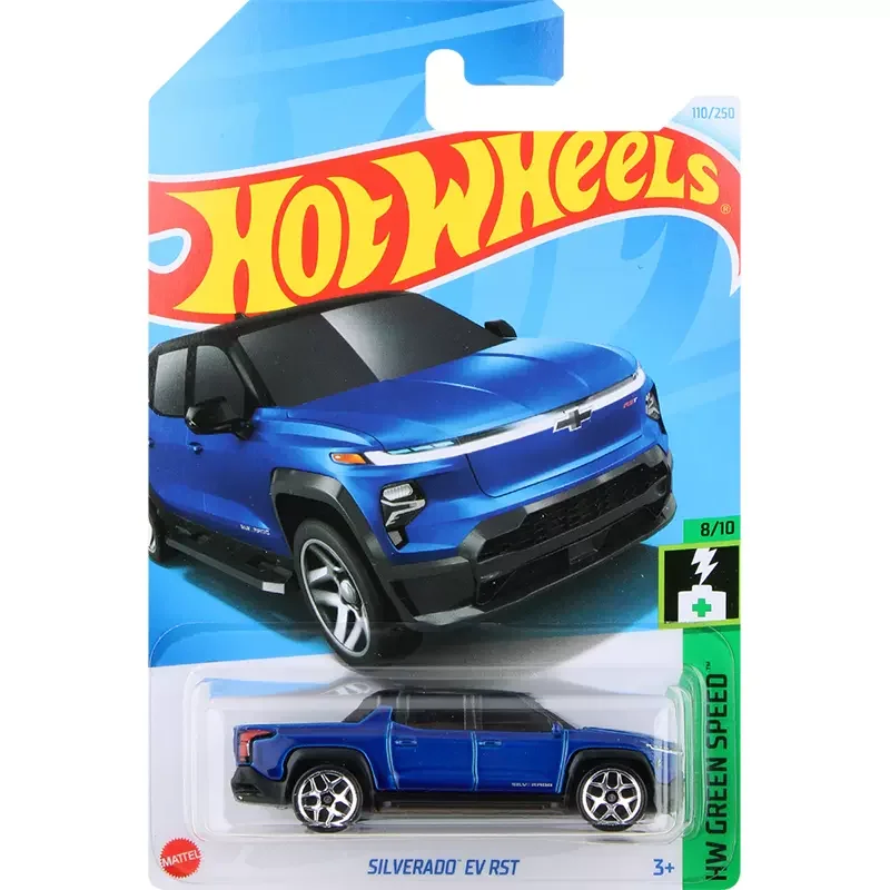 

Original Hot Wheels Car Chevy Silverado EV RST Toys for Boys Scale 1/64 Diecast Vehicles Model Collection Juguetes Birthday Gift