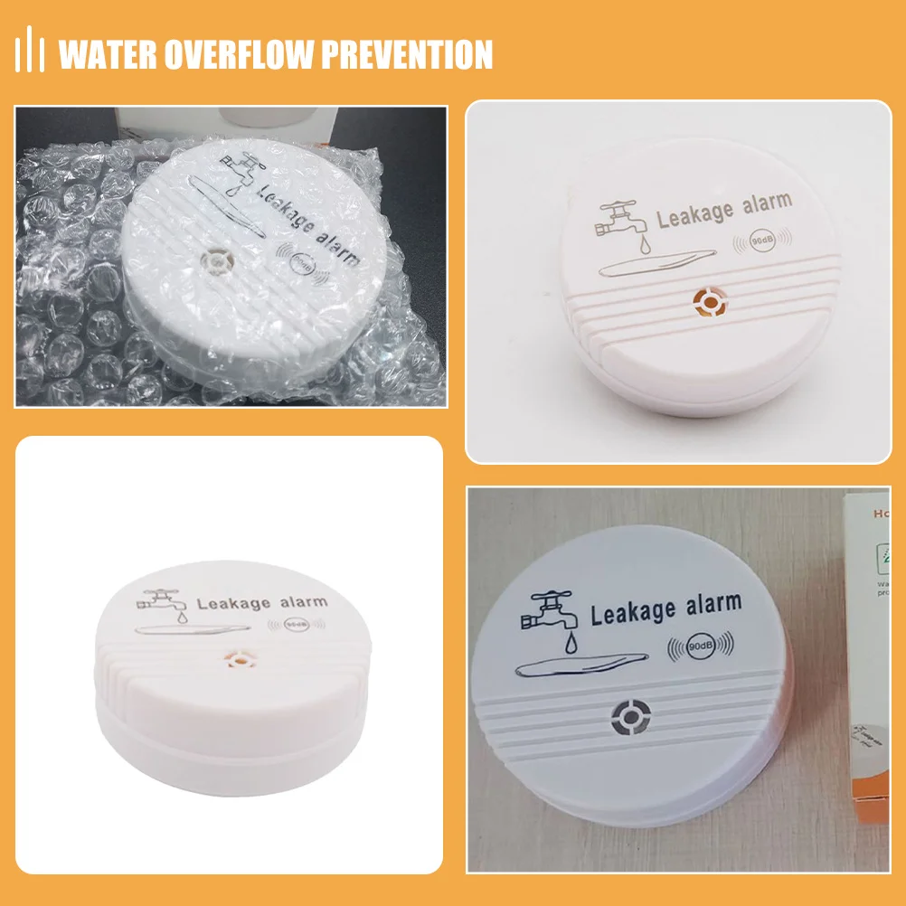 2 قطعة تسرب المياه للمنزل بصوت عال إنذار المطبخ غرفة الغسيل الطابق السفلي حماية الفائض كشف الرطوبة تنبيه