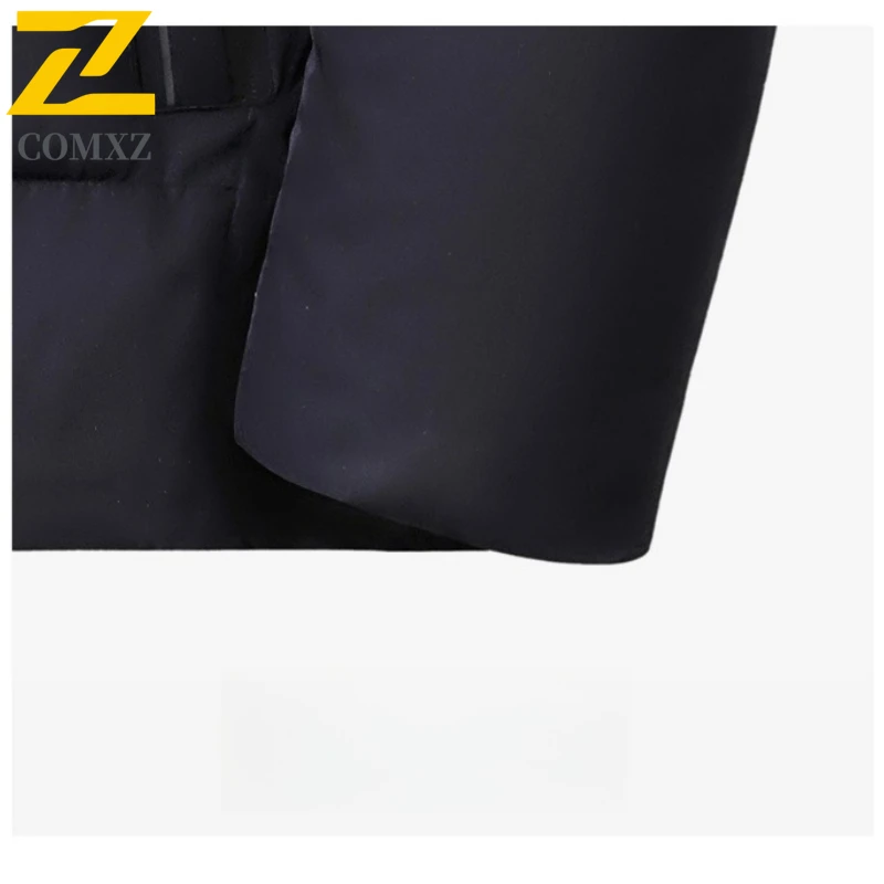 High-end Winter Jacket Men's 2025 Trend Brand Thick Warm Down Cotton Padded Parka Casual Stand Collar Cold Proof Padding Coat