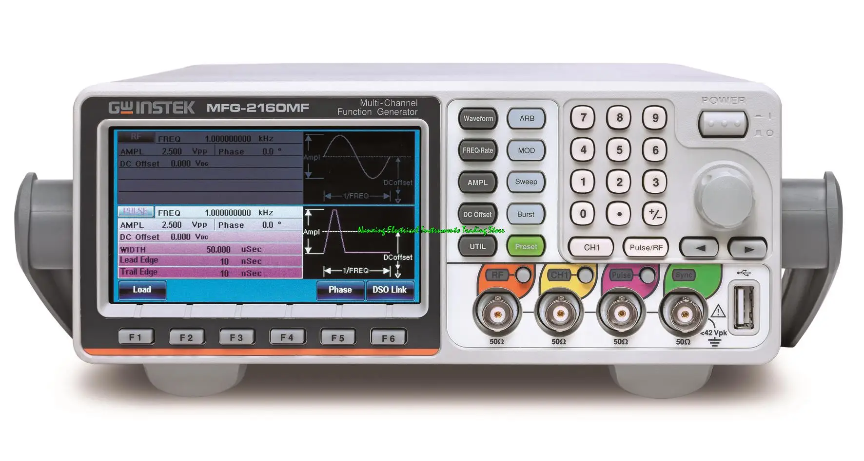 MFG-2130M/MFG-2160MF/MFG-2160MR multi-channel function generator Dual/3-Channel Arbitrary Function Generator 30MHz/60MHz